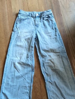 H&M Light Blue Wide-Leg Women's Jeans